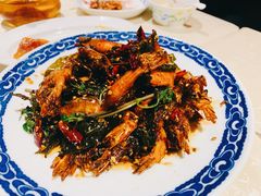 杭州老头儿油爆虾河虾-老头儿油爆虾·三潭印月