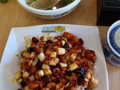宫保鸡丁盖饭-西部马华清真食府·丝路菜(大钟寺店)