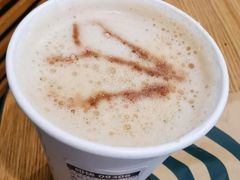 盛樱蜜桃芝士拿铁-星巴克(无锡东方商厦店)