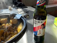 -粘豆包柴火铁锅炖