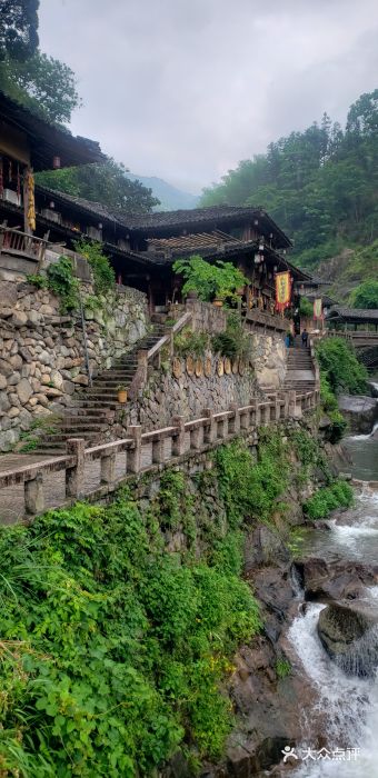 林坑古村落图片