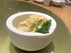 农家鸡蛋拌蒜-山东宾馆·齐鲁苑餐厅