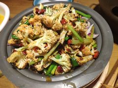 干锅有机菜花-倍儿美海鲜大排挡·非遗海鲜蒸饺(洋货店)