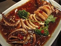 碳烧鱿鱼-大头虾越式风味餐厅(光明广场店)