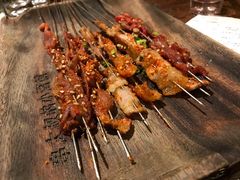 烤鲜牛肉串-串大叔炭火烤串·鸡西大冷面刀削面(总店)