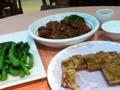 椰汁炖竹丝鸡&芥蓝&芋头鸭-暨南大学（石牌校区）明湖楼