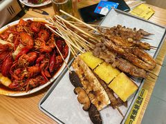 -東豫狼鲜货烧烤. 碳火烤鱼. 小龙虾(上海首店)