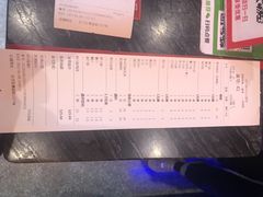 账单-付小姐在成都(中山公园店)