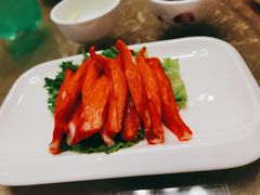 妙酱原味蟹柳-金牌餐厅·天津菜·八珍豆腐·老爆三(瓷房子店)