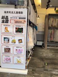 -海岸风光儿童摄影