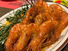 西班牙蒜香油爆虾-ZAFFERANO西班牙海鲜饭(上海首店)