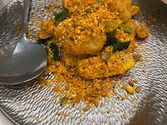 柠檬金沙虾球-A One Kitchen·南京精菜馆(晶丽酒店店)