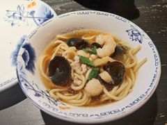 虾仁肉丝面-吴越荣记苏州菜·松鼠桂鱼(月光码头店)
