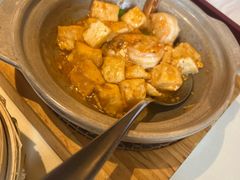 海胆酱蟹粉鲜虾烩豆腐-利苑酒家(华熙国际店)
