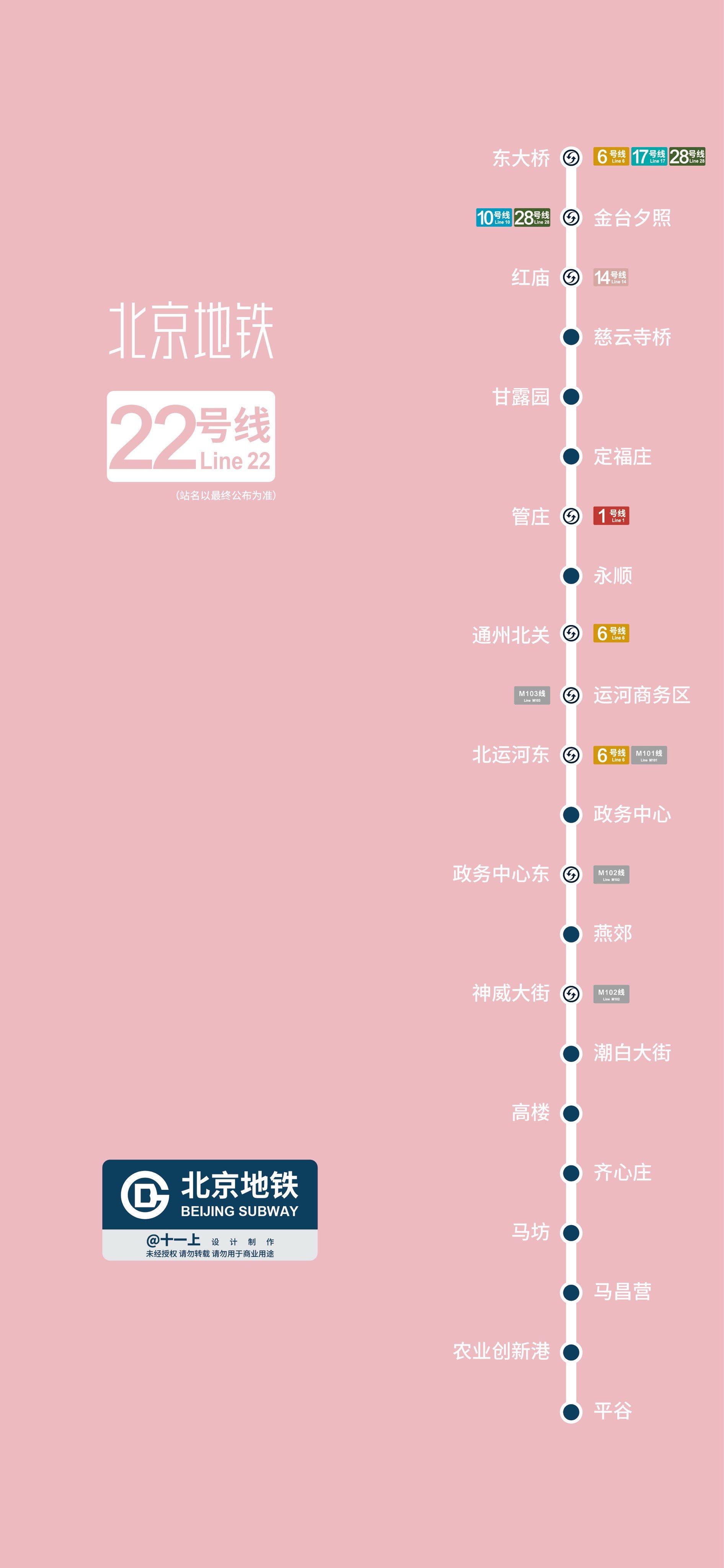 北京地铁22号线