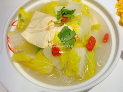 娃娃菜炖豆腐-嘉和一品(长江道店)
