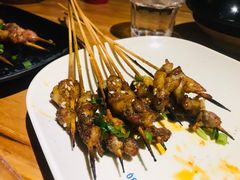 -路边摊小炉子烧烤