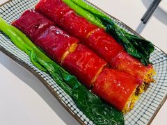 鲜虾红米肠粉-粤域茶餐厅