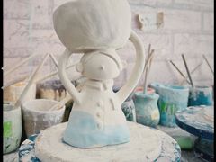-馆陶手作坊DIY·陶艺·石塑粘土·石膏娃娃(车陂店)