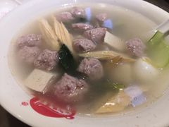 生汆丸子汤-子午路张记肉夹馍(小寨西路店)