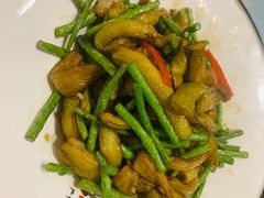 豆角焖茄子-万兴楼饺子(中华北大街店)