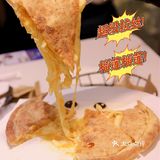 杭州|3️⃣米超级拉丝披萨‼️这个饺子🥟披萨我🔐了