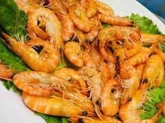 白灼大草虾-骏莱海鲜鱼港(五角场店)