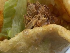 -小红车炸蛋葱油饼