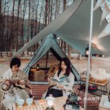广州周边露营｜杉树林Glamping