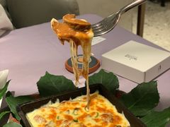 肉酱芝士焗口菇-梧桐北京烤鸭·铜锅涮肉(海岸城店)