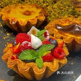 上海🍓超大莓果布丁挞！流心果酱🤤酥皮掉渣