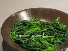 清炒菠菜-顶特勒·黄鱼馆·特色菜(上海大世界店)
