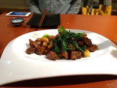香煎雪花牛肉粒-花笙记打边炉·煲仔饭(五大道店)