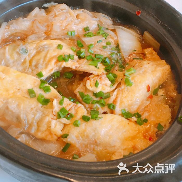 壹只菜蛋饺白菜粉丝煲图片-北京本帮江浙菜-大众点评网