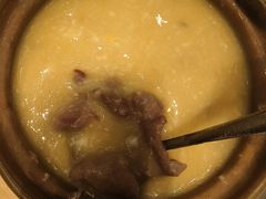 窝蛋牛肉粥-白天鹅宾馆-宏图府餐厅