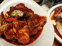 -草家酱蟹炭火烤肉店(珲春南路二店)