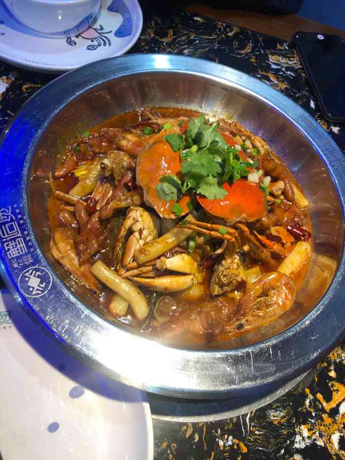 睦记蟹逅煲(大润发店)-"位置:在阜阳北路与凤台路这是第二次去吃.