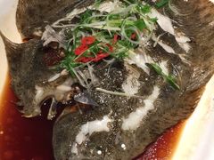 清蒸多宝鱼-绿茶餐厅(布吉万象汇店)