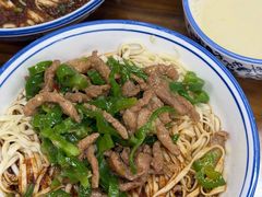 青椒肉丝面-雪琴面馆富安特色鱼汤面(城中花园店)