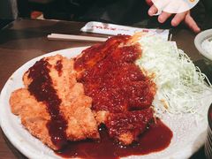 三种口味猪排套餐-矢场猪(名古屋站三井楼北馆店)