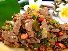 腌菜炒肉-宾川海稍鲜鱼店(第一家海稍鲜鱼店)