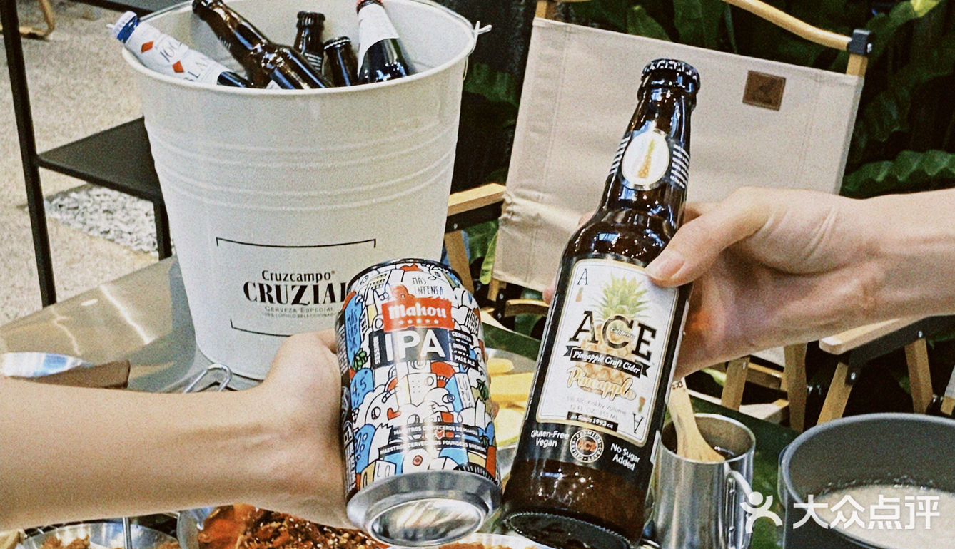 这是昆明首家露营风的烧烤营地