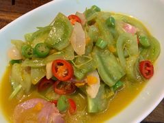 青番茄炒出缸肉-鱼食饭稻·苏浙土菜17年老馆子(平江路店)