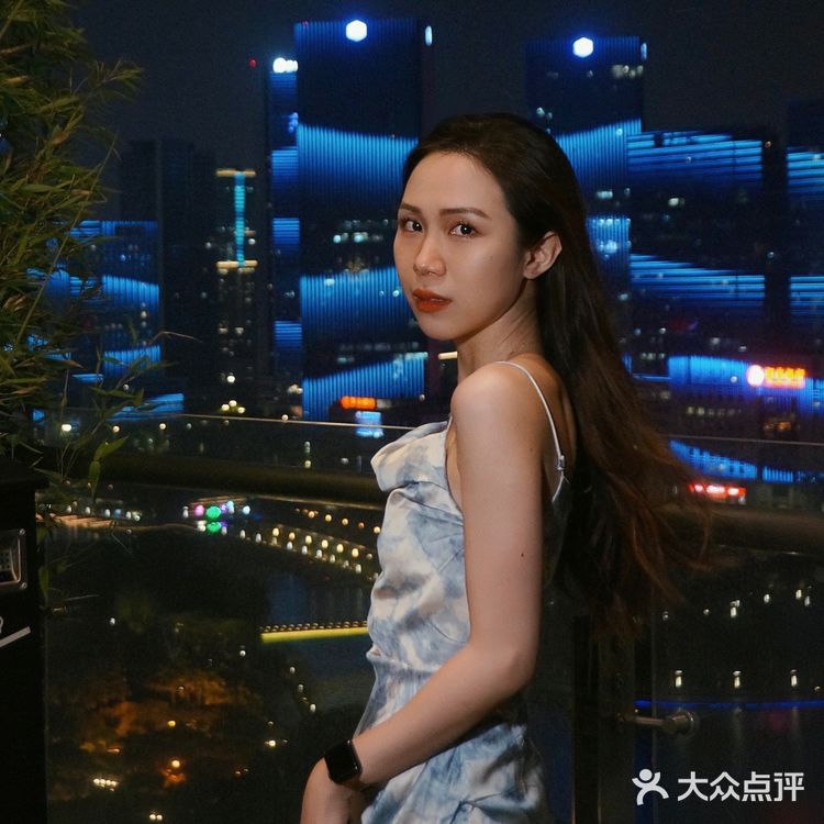 佛山高空铁板烧日料店俯瞰千灯湖全景好❗️美‼️