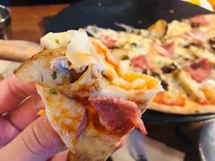 培根土豆火炉披萨-机器人火炉披萨