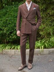 -怒马会 全麻衬西装高级定制