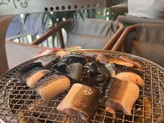 -草家酱蟹炭火烤肉店(珲春南路一店)