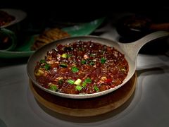 肉末炒凉粉-阿五黄河大鲤鱼(海尚店)