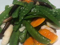 鸡纵菌田园小炒-雀蓝川菜(奥体广场店)