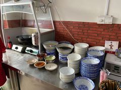 自助调料区-肖家面馆